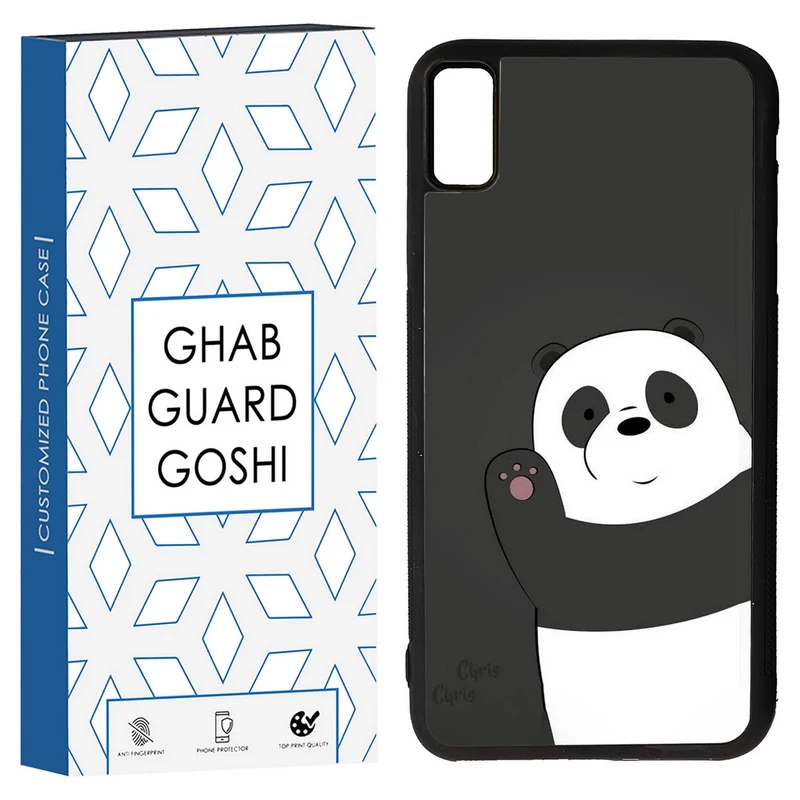 کاور قاب گارد گوشی طرح پاندا کد TPU-225 مناسب برای گوشی موبایل اپل Iphone XS MAX/ X MAX