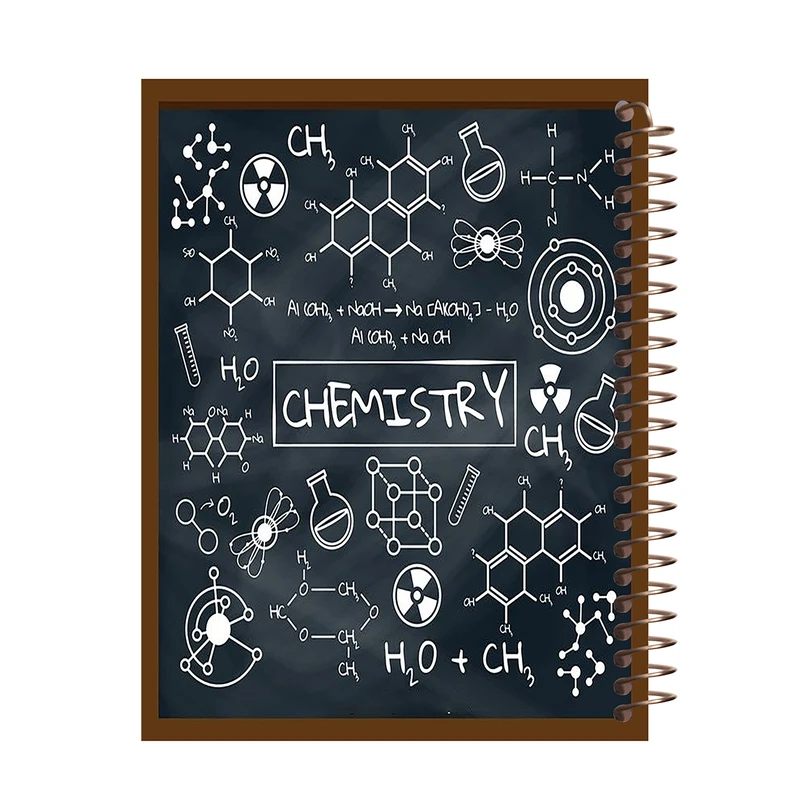 دفتر مشق 80 برگ طرح شیمی کد J471