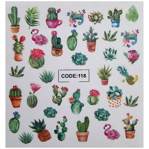لنز ناخن مدل CODE118