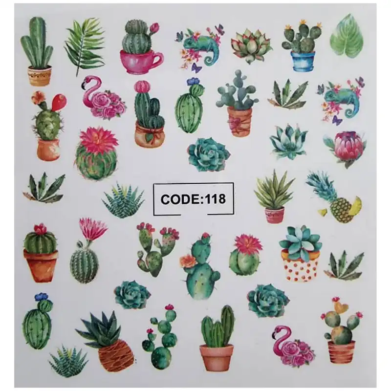 لنز ناخن مدل CODE118