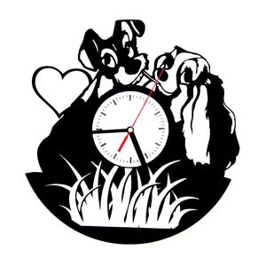 ساعت دیواری طرح سگ