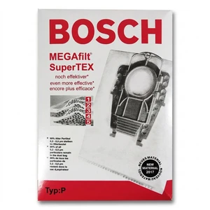 پاکت جاروبرقی مگافیلت مدل t8575 مناسب جاروبرقی های بوش و زیمنس type p بسته 5 عددی