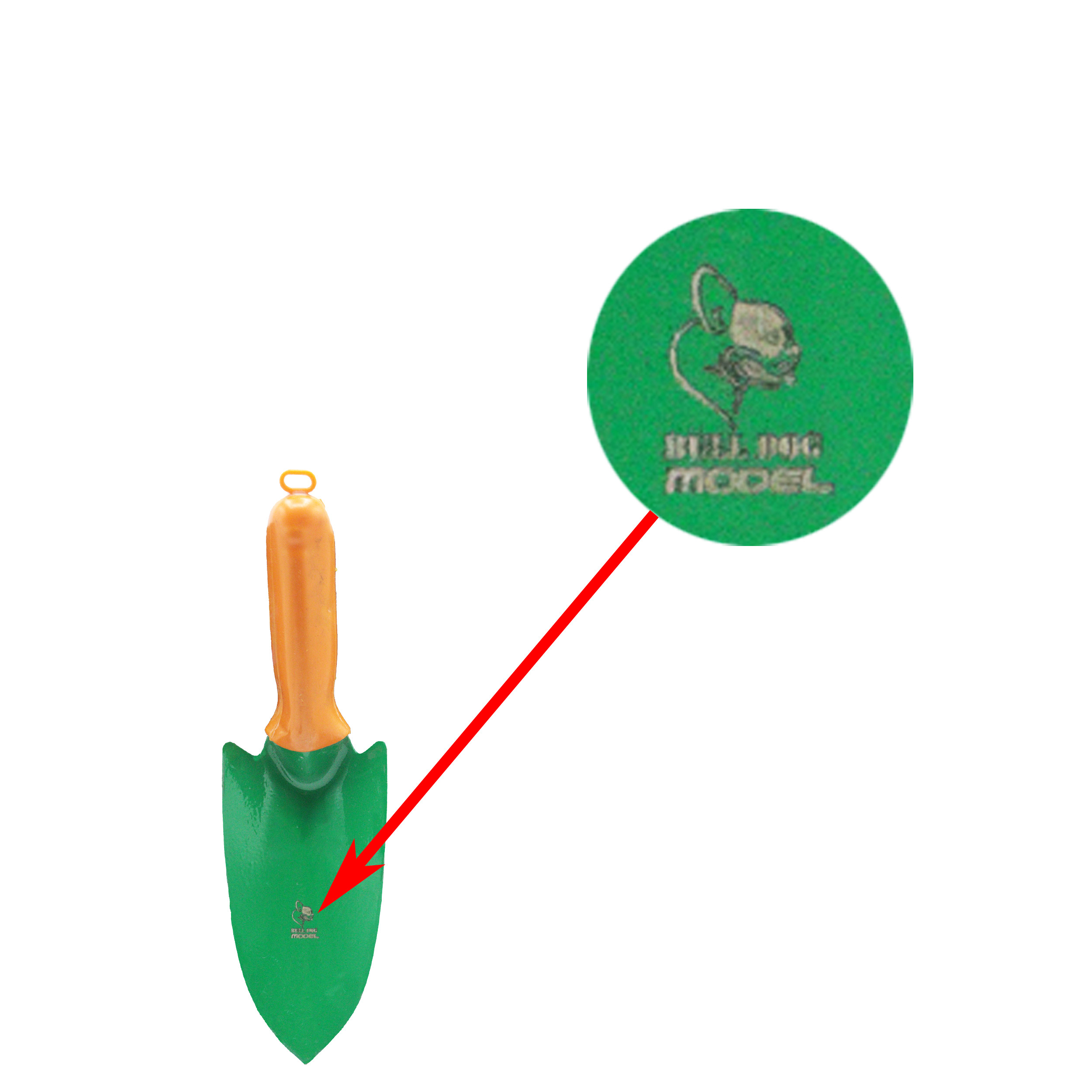 بیلچه مدل بول داگ کد YP-LIN-14*7CM