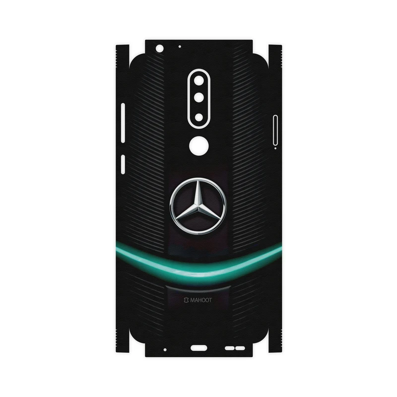 برچسب پوششی ماهوت مدل Mercedes-Benz-FullSkin مناسب برای گوشی موبایل نوکیا 5.1 Plus
