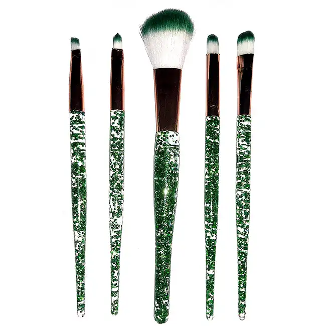 ست برس آرایشی مدل اکلیلی بسته 5 عددی