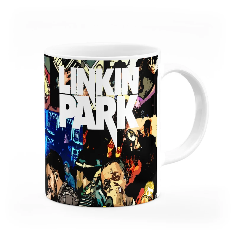 ماگ هومرو طرح لینکین پارک مدل MG8914