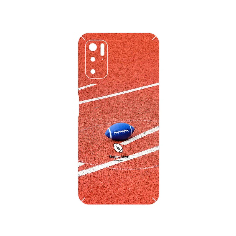 برچسب پوششی ماهوت مدل Rugby football مناسب برای گوشی موبایل شیائومی Poco M3 Pro 5G