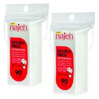 پد پاک کننده آرایش صورت ناژه مدل Double Press بسته 2 عددی