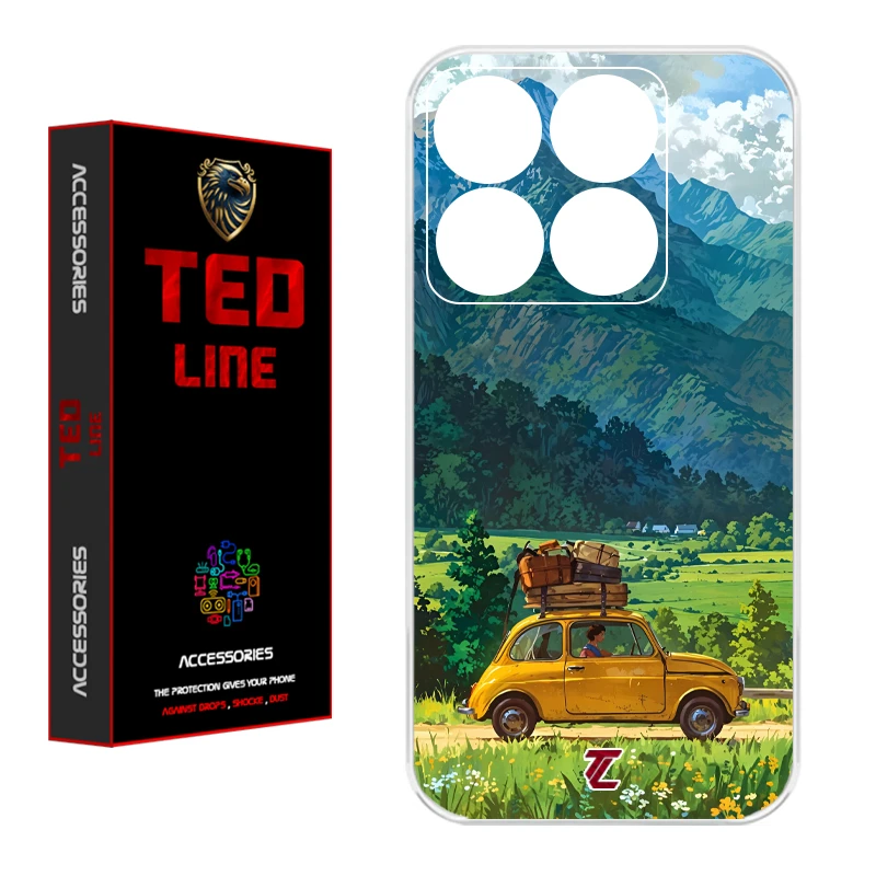 کاور تدلاین طرح سفر کد 1165 مناسب برای گوشی موبایل شیائومی Mi 14T / 14T Pro