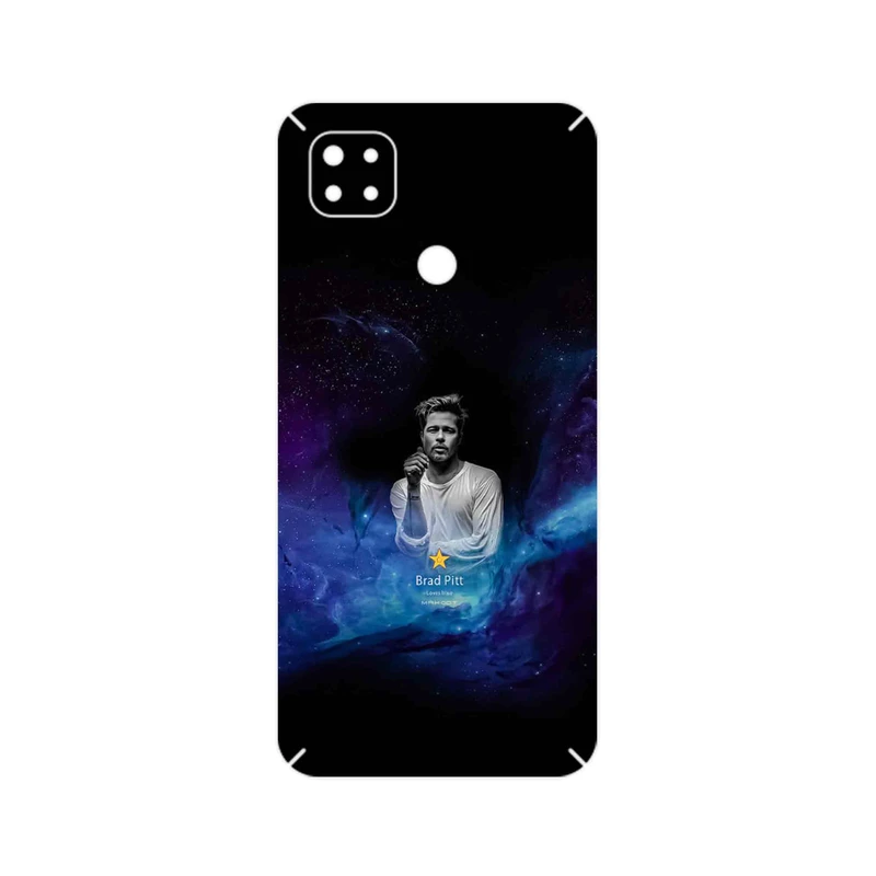 برچسب پوششی ماهوت مدل Brad Pitt مناسب برای گوشی موبایل شیائومی Redmi 9C NFC