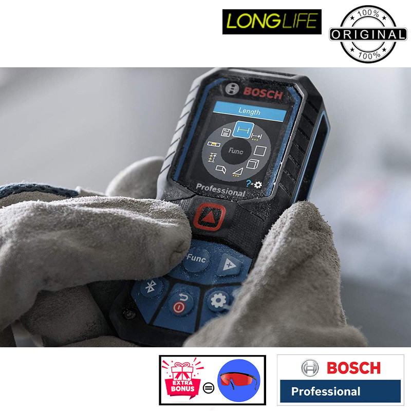 متر لیزری بوش مدل GLM 50-27 C + Red Glass Laser  برد 50 متر