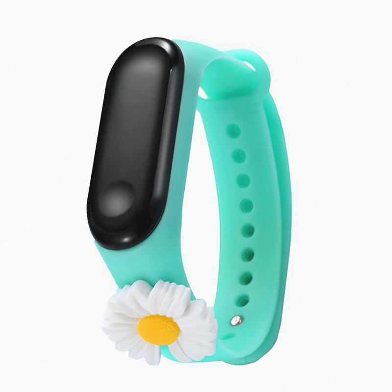 ساعت مچی دیجیتال بچه‌گانه طرح گل