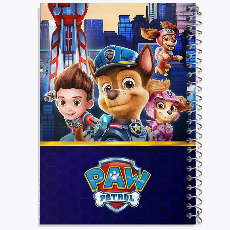 دفتر شطرنجی 50 برگ خندالو طرح انیمیشن سگ های نگهبان کد 26951