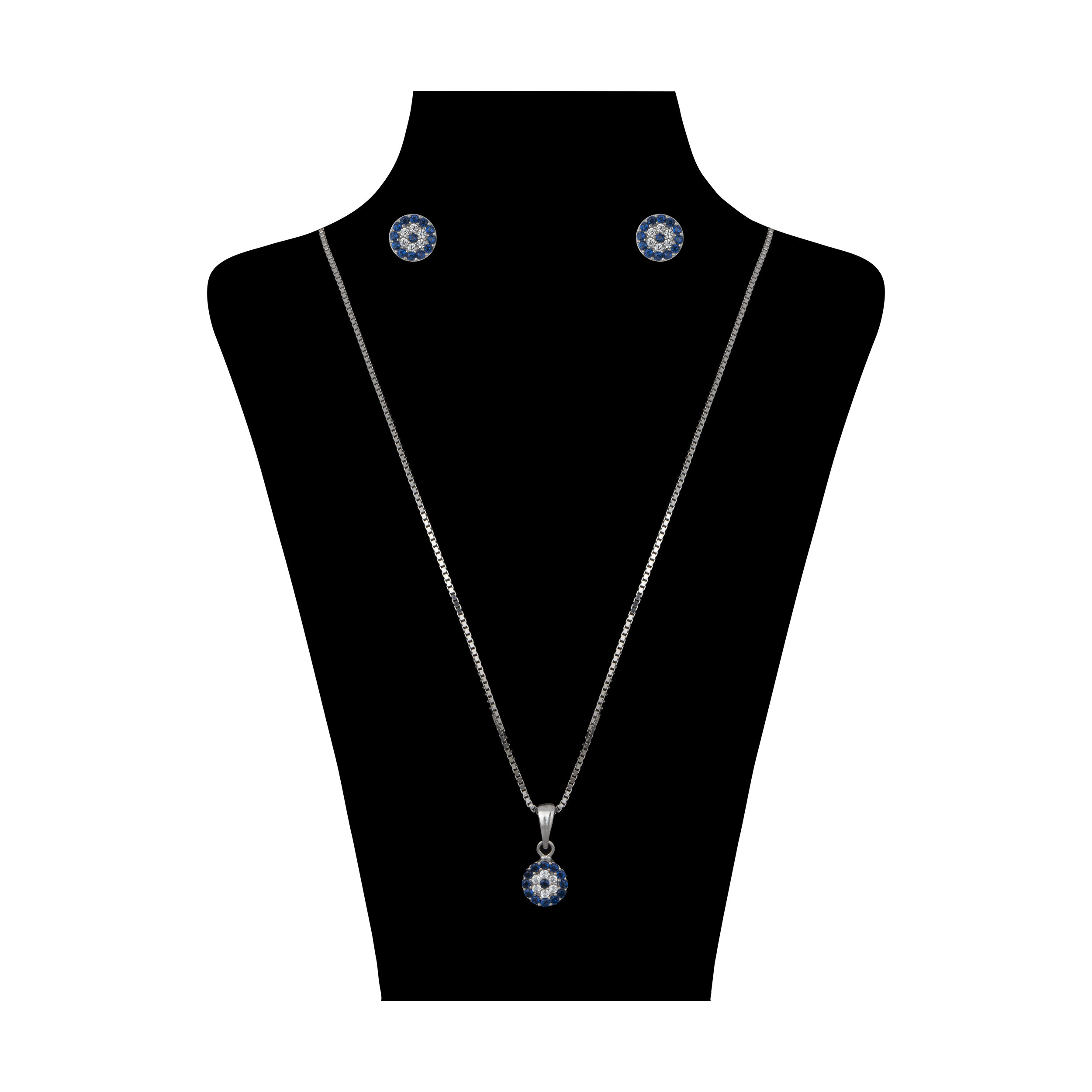 نیم ست نقره زنانه مدل LT 101