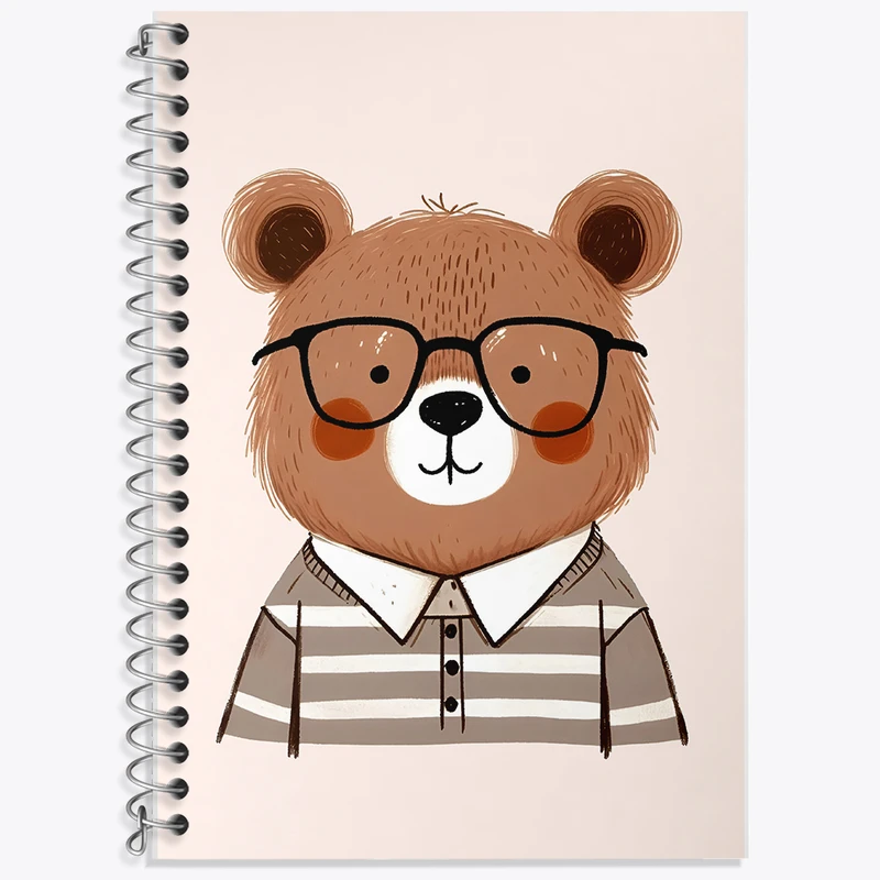 دفتر لغت 50 برگ خندالو طرح خرس بامزه کد N3868