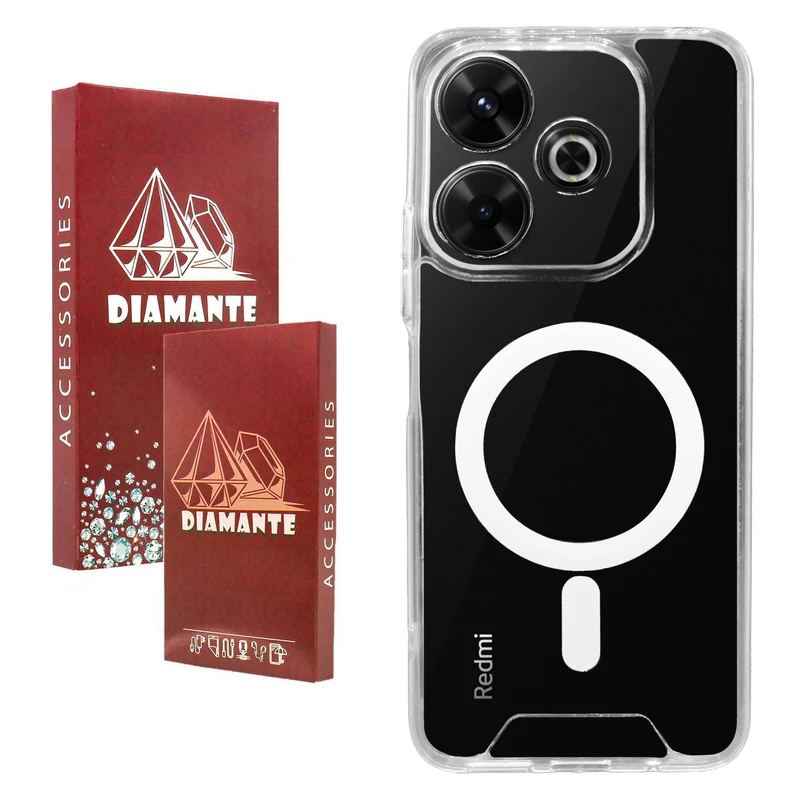 کاور دیامانته مدل Mac_safe Ros مناسب برای گوشی موبایل شیائومی Poco M6