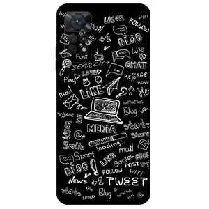 Megafone Social Media 1898 Cover For Xiaomi Redmi Note 11E Pro