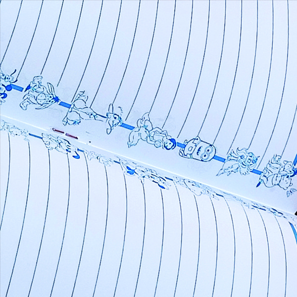 دفتر مشق 40 برگ تیما مدل آدم برفی مجموعه 6 عددی