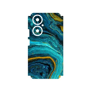 MAHOOT Turquoise marblewith golden streaks Cover Sticker for Huawei Nova 11i