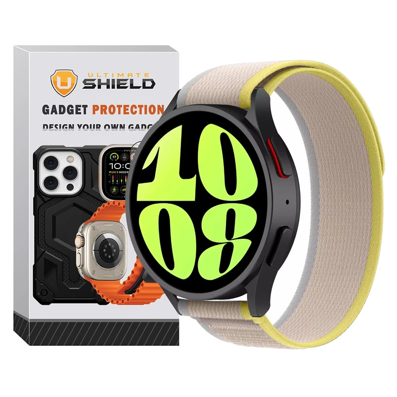 بند آلتیمیت شیلد مدل Trail Loop UL مناسب برای ساعت هوشمند سامسونگ Galaxy Watch 4 44mm / 5 44mm / 6 44mm / 7 44mm