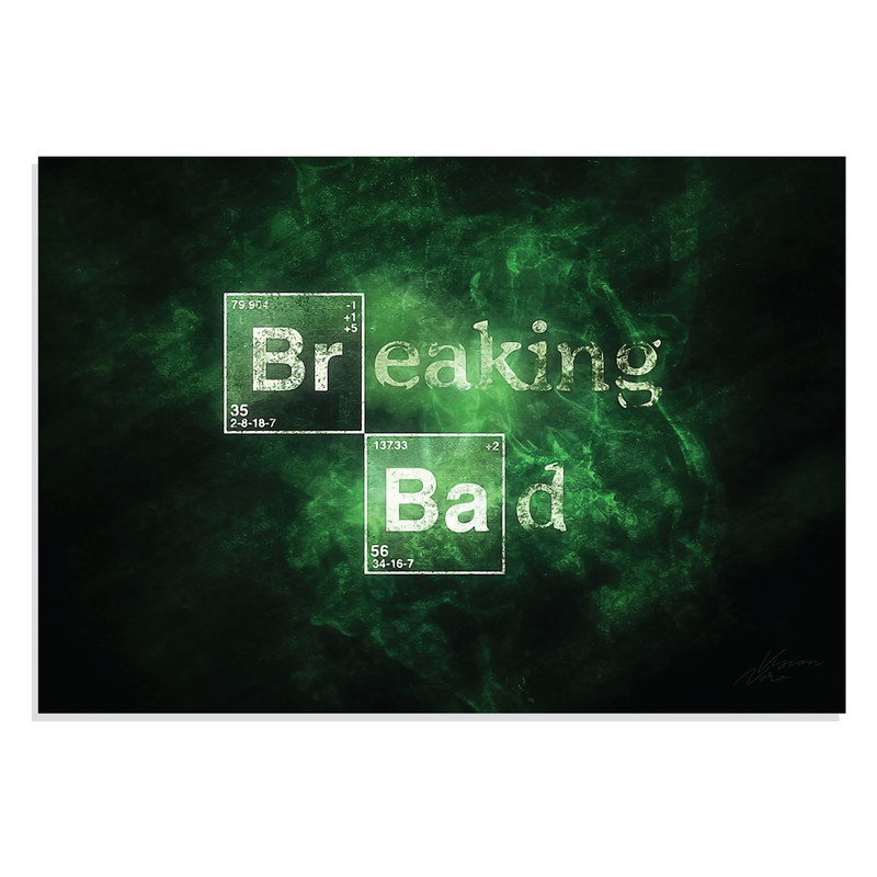 پوستر طرح سریال Breaking Bad مدل NV0320