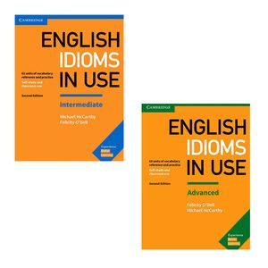 کتاب Idioms In Use English Second edition اثر جمعی از نویسندگان انتشارات کمبریدج 2 جلدی