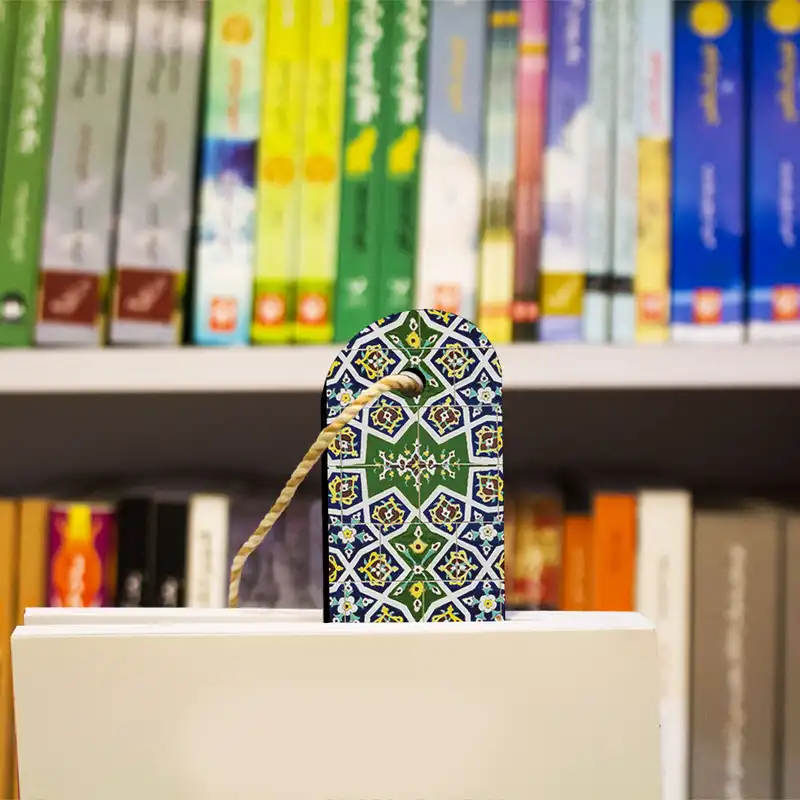 نشانگر کتاب ترمه طراحان ایده مدل کاشی کد cfp1373