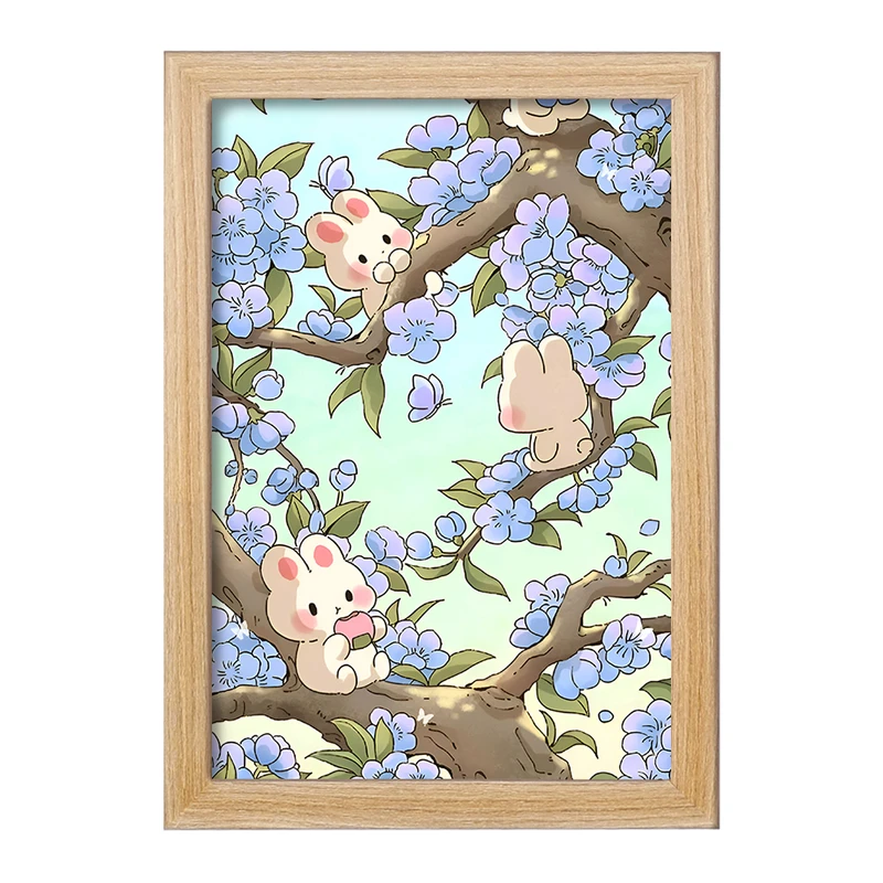 تابلو خندالو مدل خرگوش کیوت کد F4971