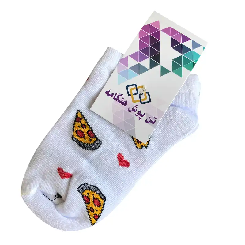 جوراب بچگانه تن پوش هنگامه مدل پیتزا