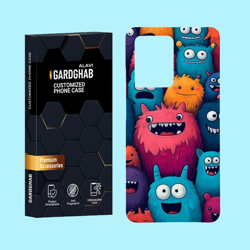 کاور گارد قاب علوی مدل کارتنی وانیمه مناسب برای گوشی موبایل شیائومی Redmi Note 12 Pro Plus 5G