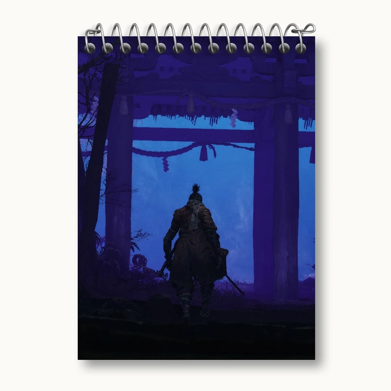 دفتر یادداشت 50 برگ خندالو مدل وولف سیکرو کد 30551