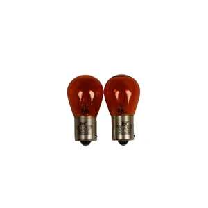 لامپ خودرو تی ام تی مدل 12V-21W کد OR پایه تک کنتاک بسته 2 عددی