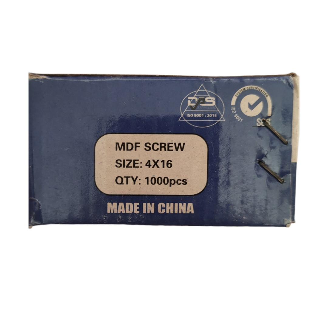 پیچ ام دی اف چهارسو فالکون مدل 16-4 MDF بسته 1000 عددی