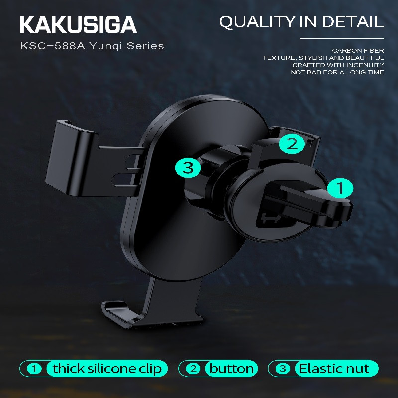 قیمت و خرید پایه نگهدارنده گوشی موبایل کاکوسیگا مدل ksc-588a