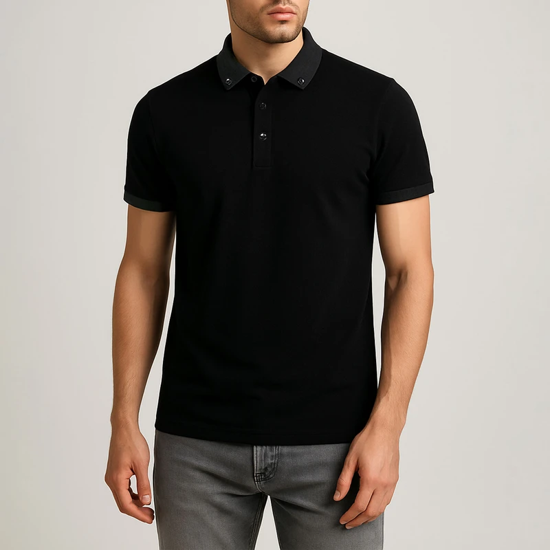 پولوشرت آستین کوتاه مردانه مدل 129001002