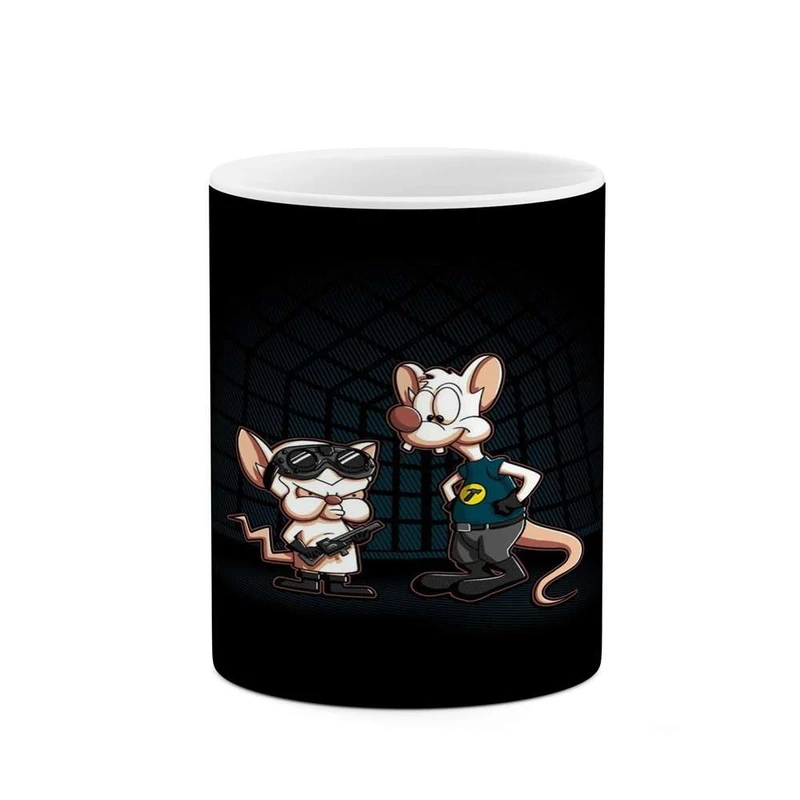 ماگ کاکتی مدل کارتون Pinky And The Brain کد mgh22943