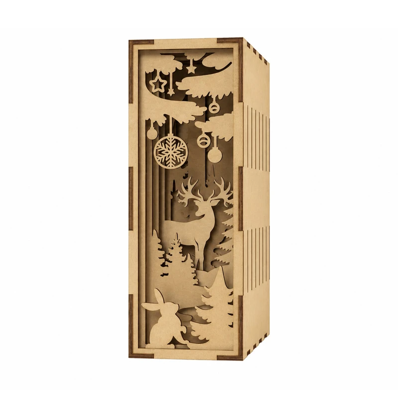 ساختنی 12 تکه مدل بین کتابی چوبی کد M402