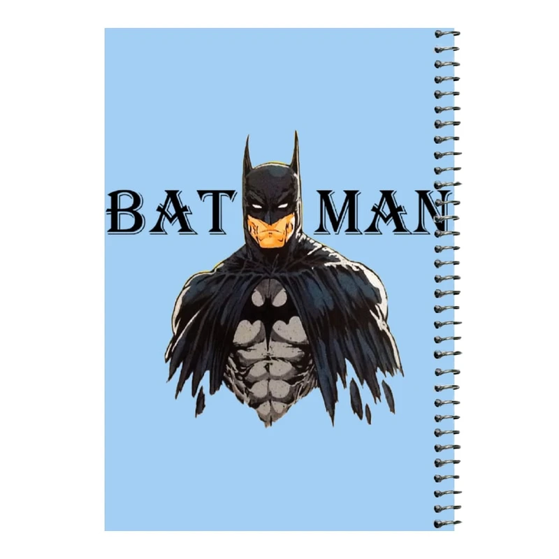 دفتر مشق 80 برگ اس جی مدل بتمن کد ۳۴     