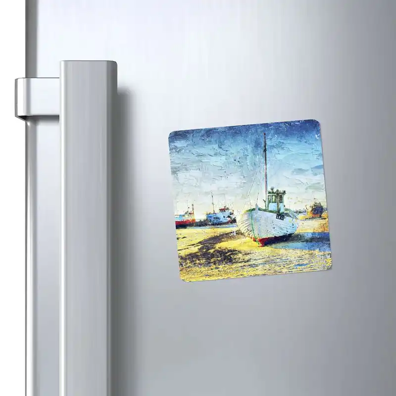 مگنت طرح نقاشی رنگ روغن مدل mg10010