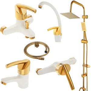  ست شیرآلات لیگوریا مدل 1111 مجموعه 6 عددی