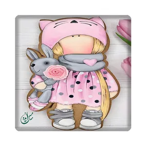 کاشی مبین ایده مدل دخترانه kh10 کد 1438