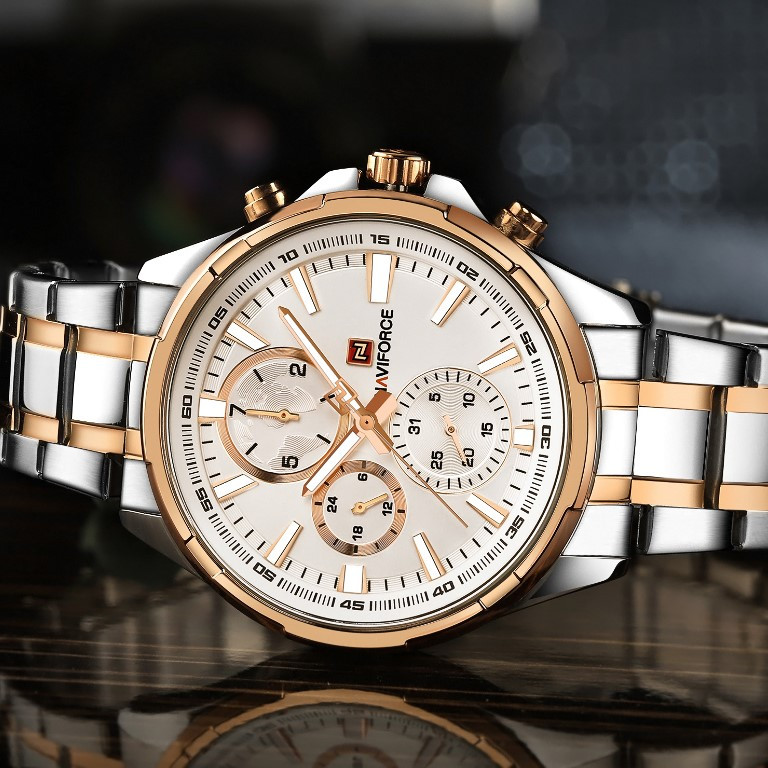 ساعت مچی عقربه‌ای مردانه نیوی فورس مدل NF9089M