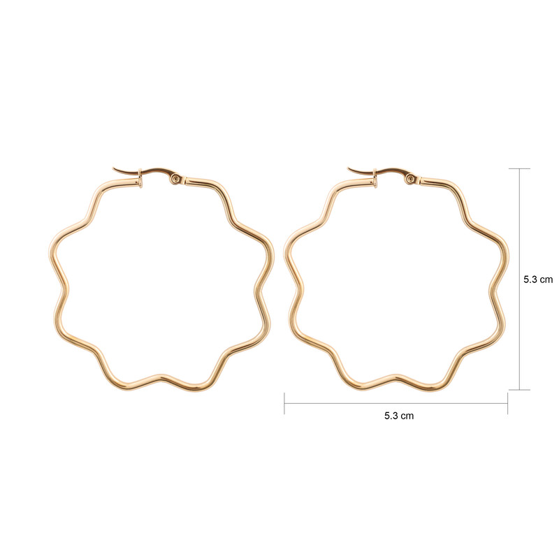 گوشواره زنانه طرح گل کد 1247