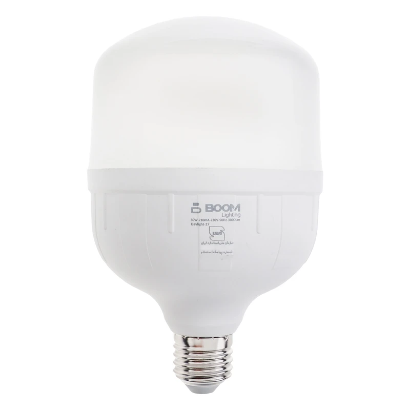 لامپ ال ای دی 30 وات بوم لایتینگ مدل استوانه‌ای پایه E27