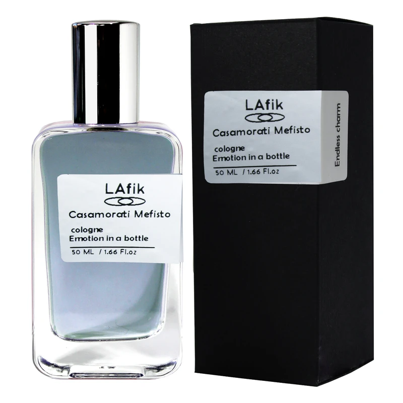 ادو پرفیوم مردانه لافیک مدل کازاموراتی زرجف با رایحه خنک حجم 50 میلی لیتر