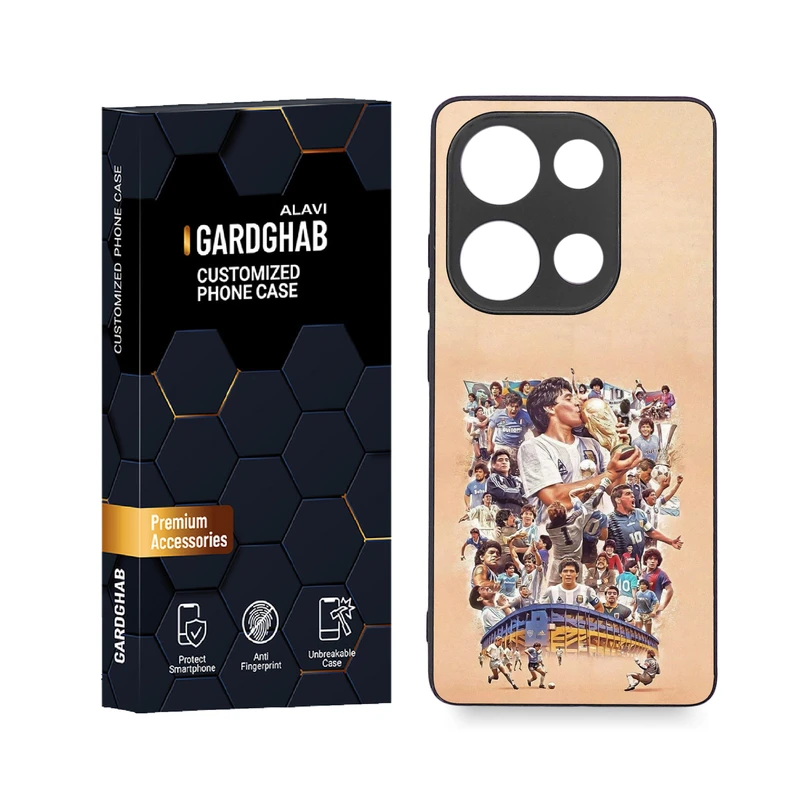 کاور گارد قاب علوی مدل دور ژله ای مناسب برای گوشی موبایل شیائومی Poco M6 Pro