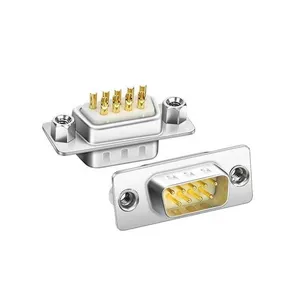 کانکتور سریالی مدل DB9 مادگی صنعتی بسته 2 عددی