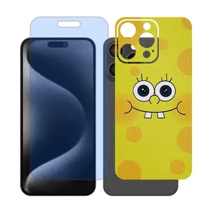 Glass Together model anti blue screen protector Suitable for Apple iPhone 16 Pro Max mobile phone with back cover sticker