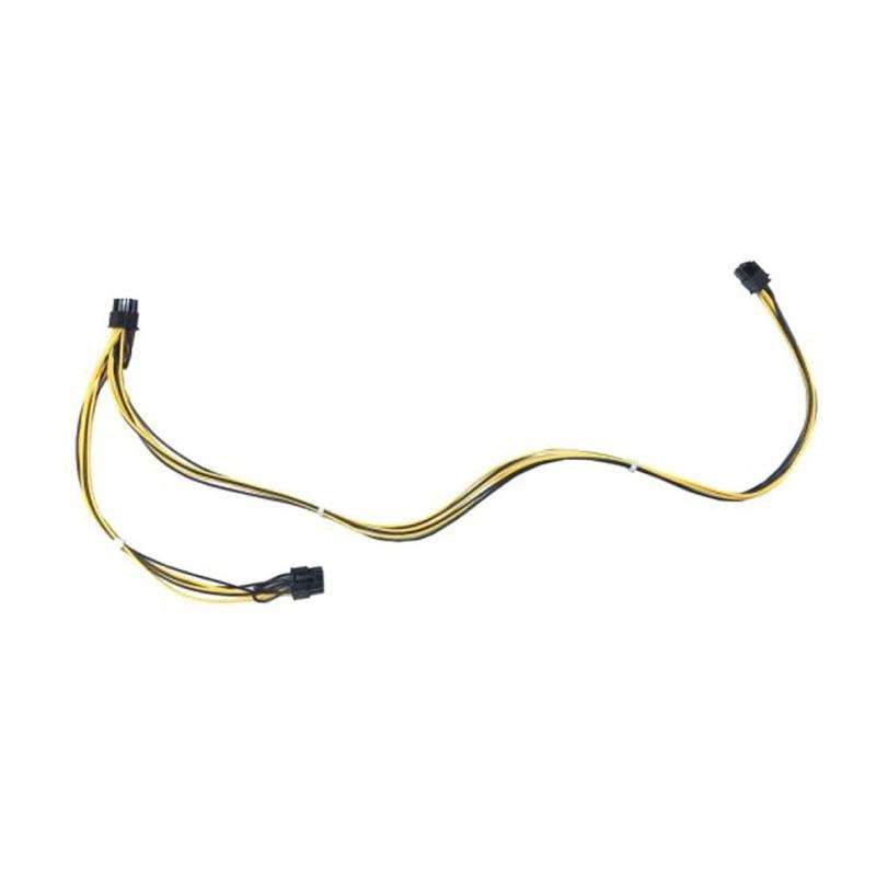 کابل برق کارت گرافیک 6 پین به دو 8 پین مدل SENSO628 طول 0.2 متر