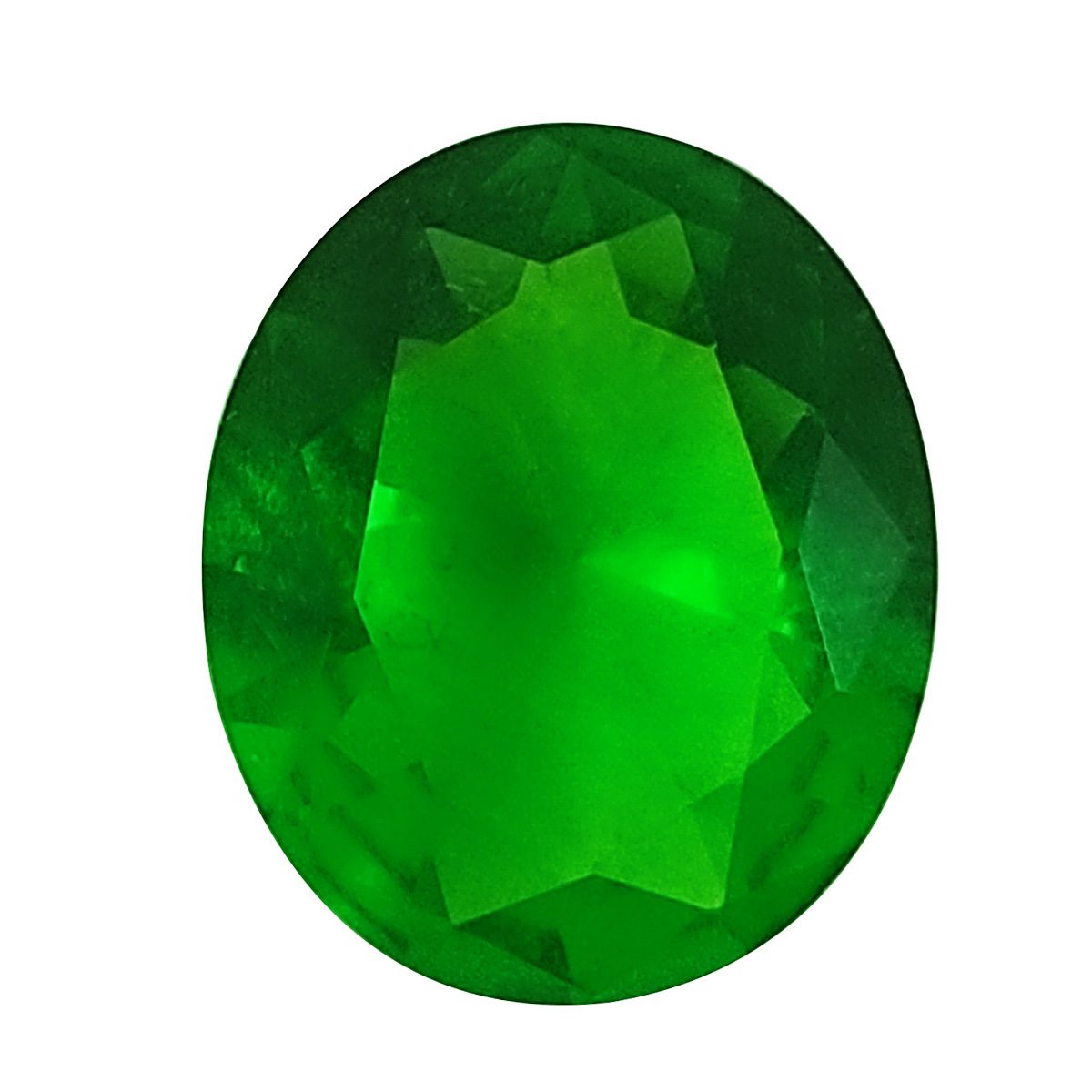 سنگ زمرد سلین کالا مدل بیضی کد PC2-17